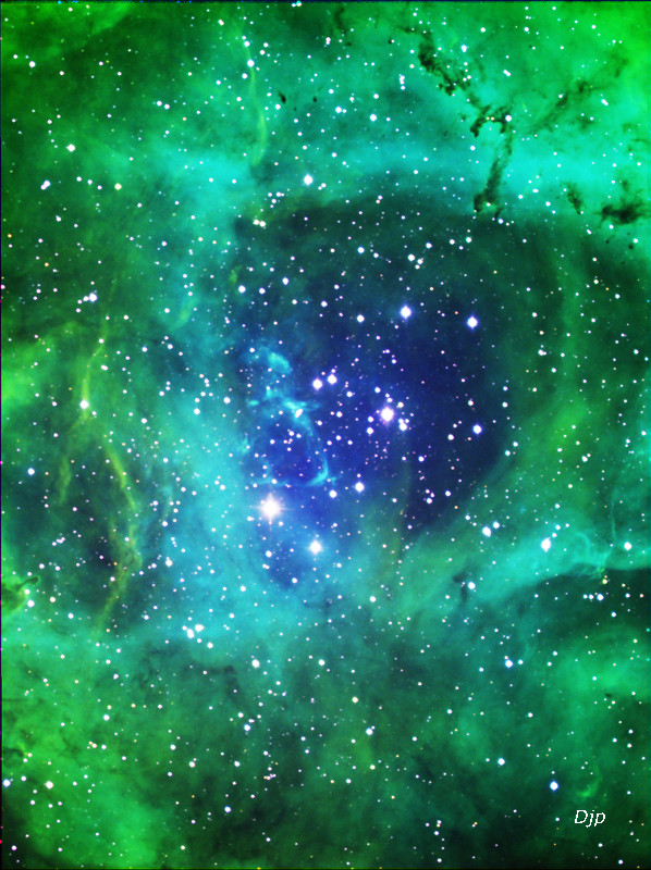 NGC 2244  en L-HOS Sho_tr11