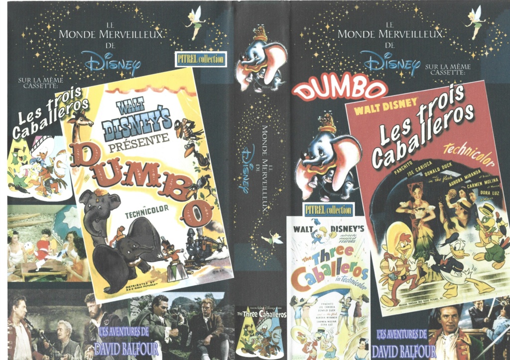 Jaquettes de VHS d'enregistrements d'émissions Disney Balfou11