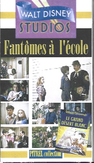 Jaquettes de VHS d'enregistrements d'émissions Disney Fantom10