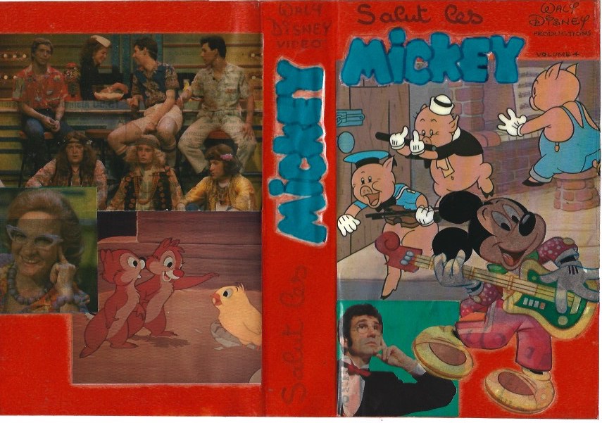Jaquettes de VHS d'enregistrements d'émissions Disney Gotain10