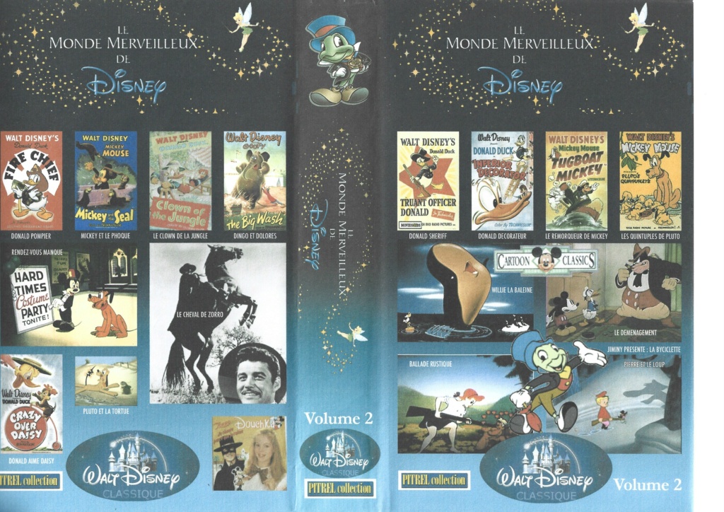 Jaquettes de VHS d'enregistrements d'émissions Disney Volume29