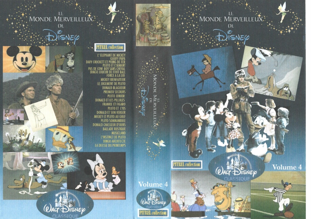 Jaquettes de VHS d'enregistrements d'émissions Disney Volume31