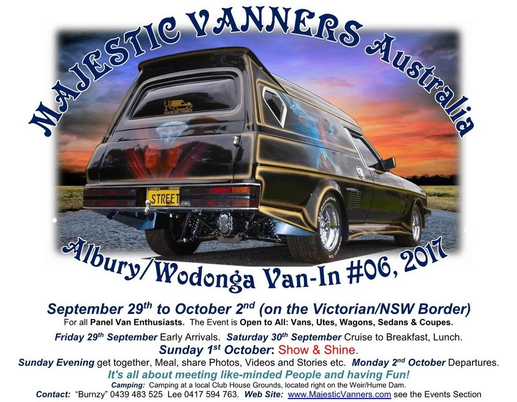 2017 Van-In #06 Albury/Wodonga; #02 Hervey Bay: 29th September to 2nd October. 2017_f21