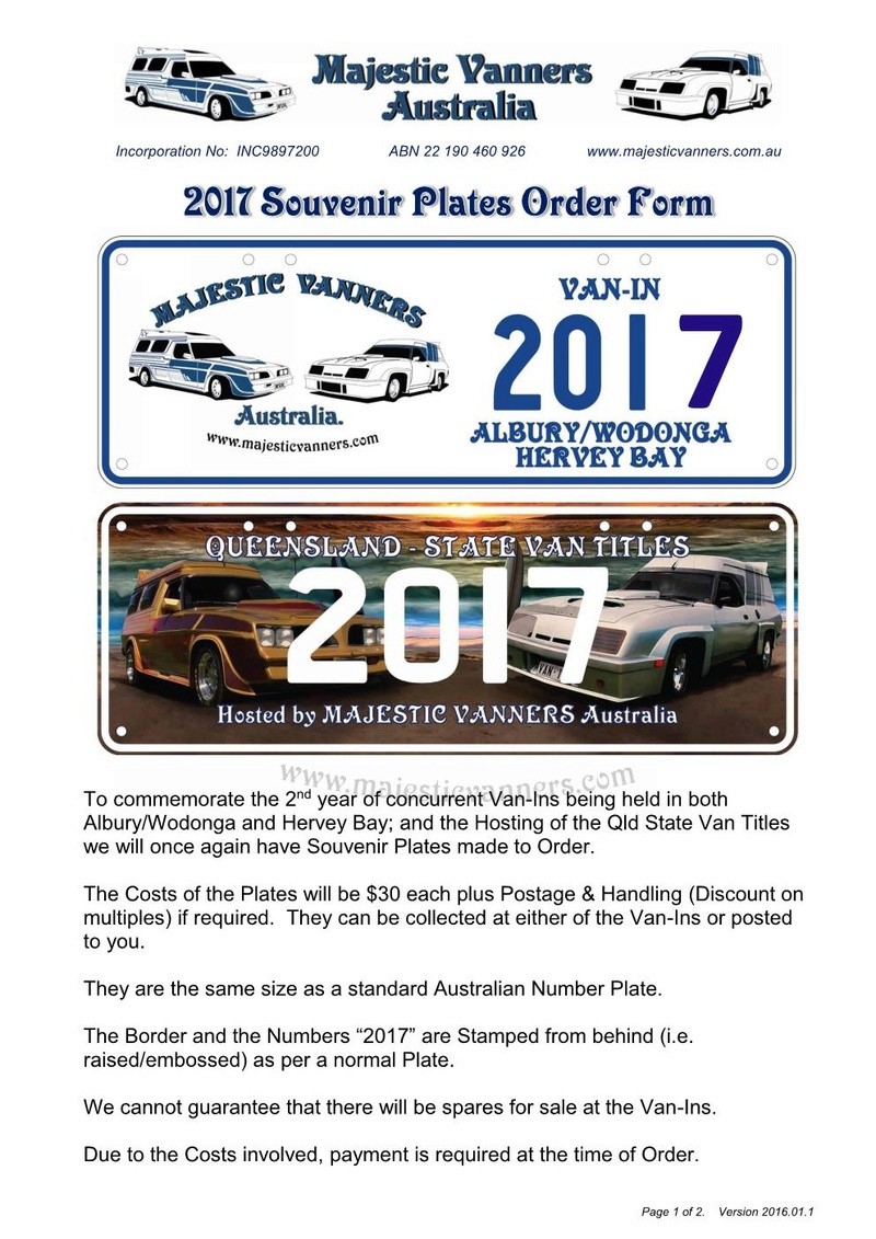 2017 Qld State Van Titles - Hervey Bay: 29th September to 2nd October. 2017_v12
