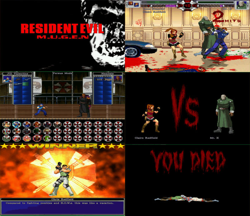 Resident Evil MUGEN 1.1 FULL GAME  Images10