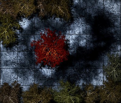 Tiles Foresta Oscura per HeroQuest Fo0210