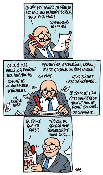 Dessin du jour . Pas obligatoirement culinaire, la cuisinière s'intéresse aussi à l'actualité . - Page 2 Dalfnx11