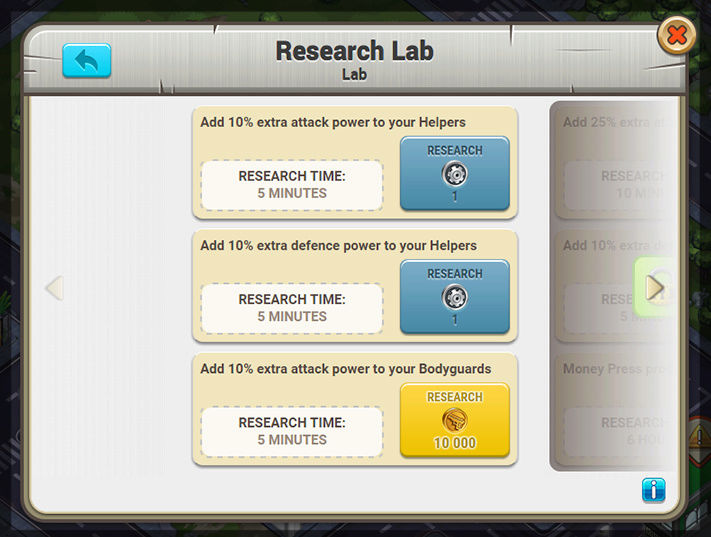 Research points Labo_d10