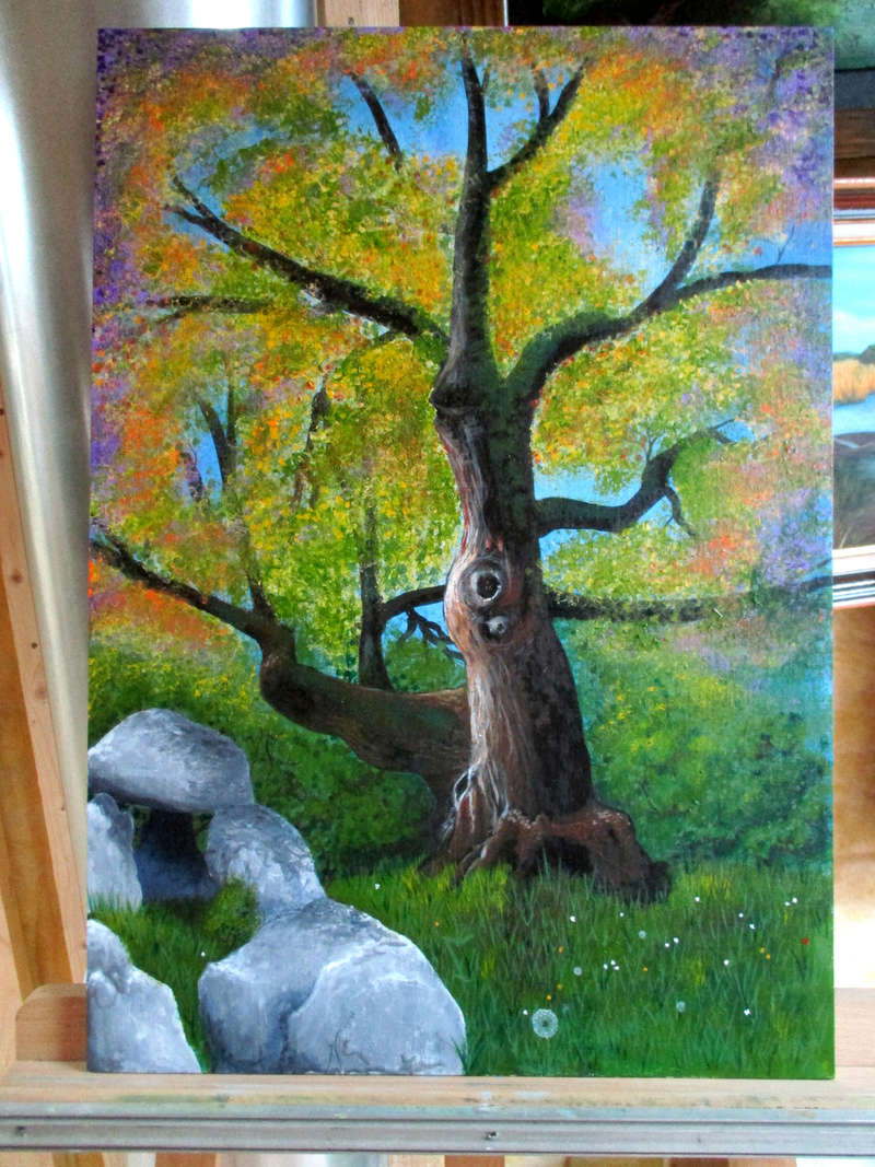 (Acrylique) Nouvel arbre Img_2910