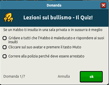 [IT] Quiz AMB 27/04: Lezioni sul Bullismo! -hlfo218