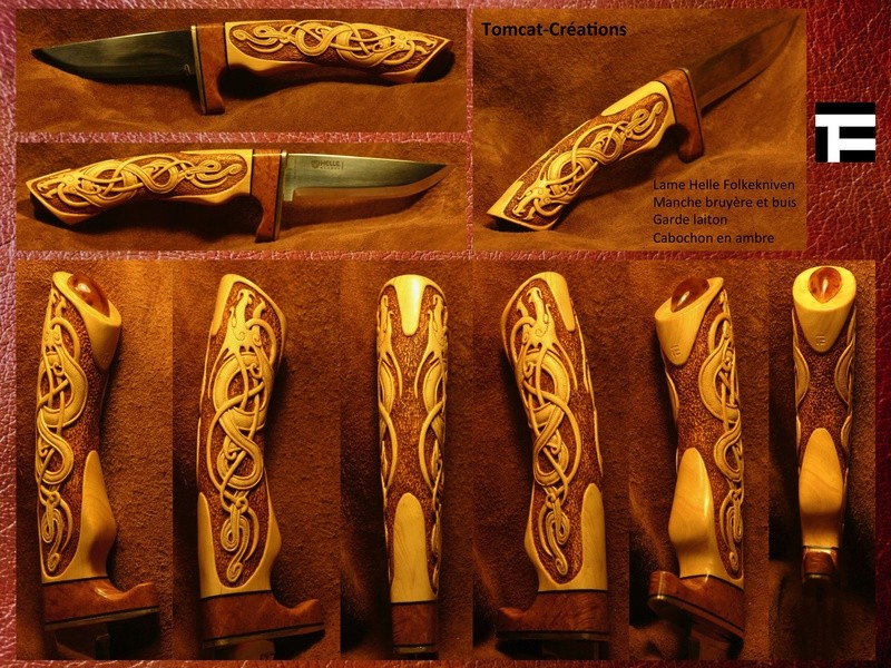Montage et sculpture de couteaux droits 000_af15