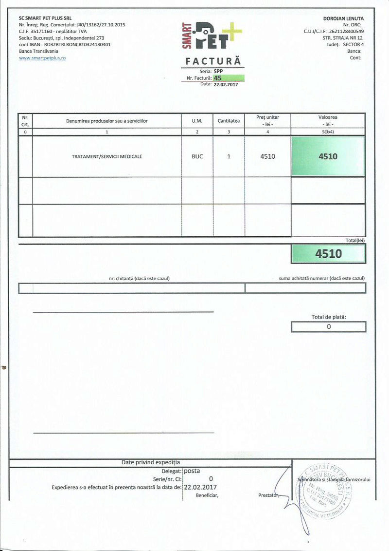 APPEL AUX DONS POUR PAYER LES FACTURES VETERINAIRES DES LOULOUS DE LENUTA - Page 8 16935810