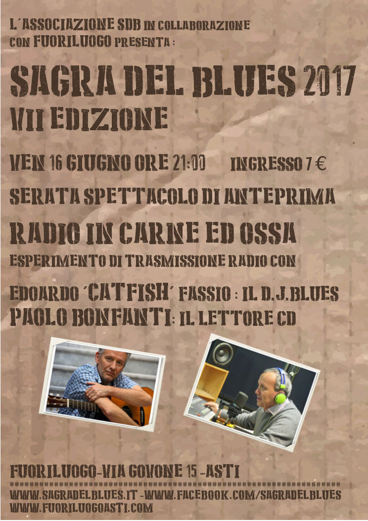 blues - Anteprima Spettacolo SAGRA deL BLUES 2017 - 7ma Edizione Serata11