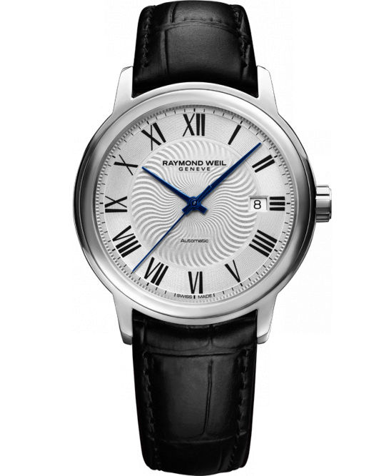 avis pour montre habillée cadran clair, chiffres romains Maestr13