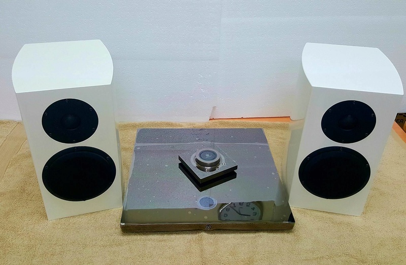 Atohm GT1 Special Edition Bookshelf Speaker (Second Hand) with a pair of Atohm Zef Mini Speaker Cable (FOC) 17106110