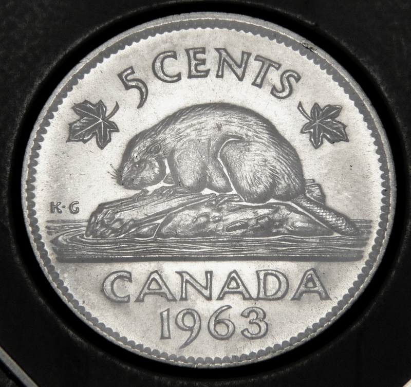 1963 - Éclat de coin et acc. sur CAnadA (Die chip and acc.) Ca_0_099