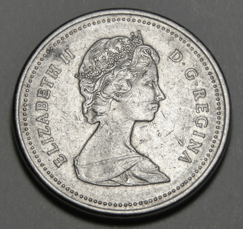 1987 - Coin Obturé & Frappe à Travers (Filled Die + Struck Through) Ca_0_243