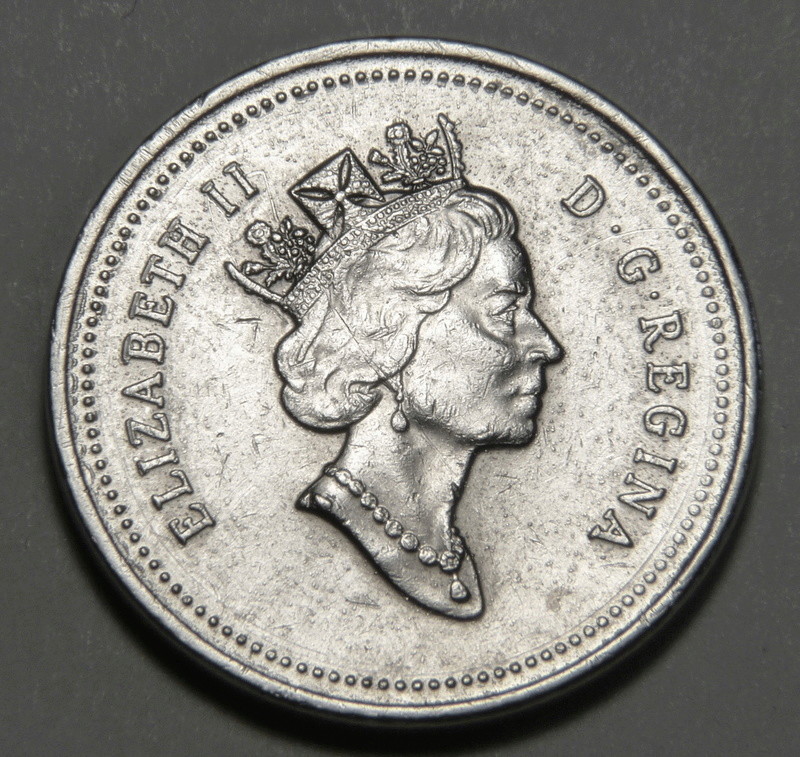 1998 - Coin détérioré, Accumulation, Avers (Deteriorated Die) Ca_0_351