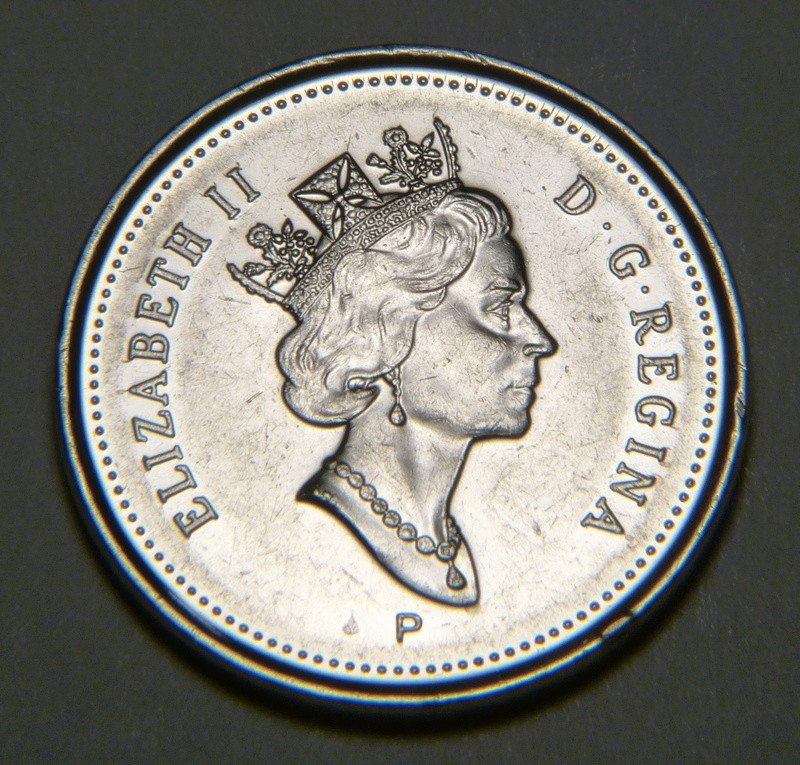 2001P - Éclats de Coin sur Queue & Bûche (Die Chip on Tail & Wood) Ca_0_406