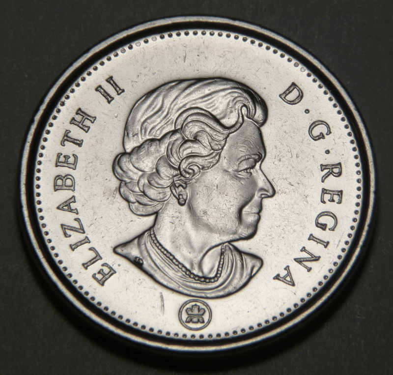 2011 - Éclat de Coin, feuille gauche # 1 (Die Chip Left Leaf) Ca_0_764