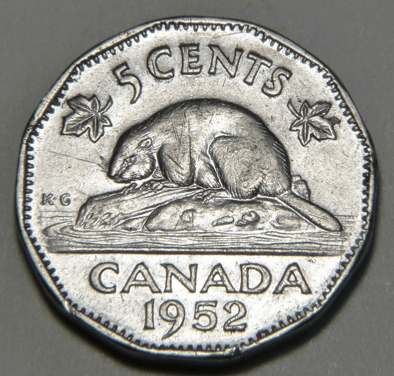 1952 - Éclat de Coin Majeur Feuille Droite (Die Chip right Leaf) P1190412