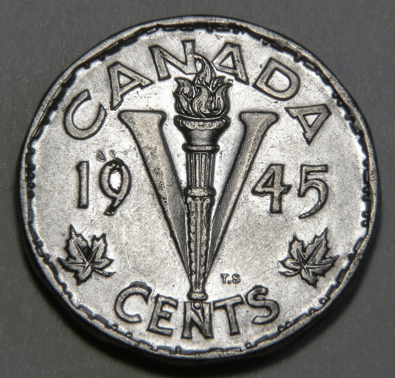 1945 - Coin Détérioré Revers #??? (Rev. Die Deterioration #???)  P1190416