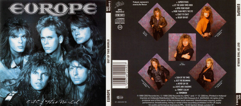 EUROPE- OUT OF THIS WORLD (1988) Europe13