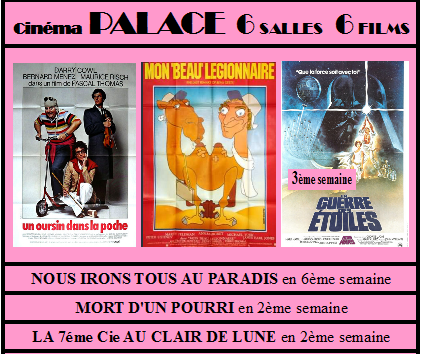 A L'AFFICHE EN DECEMBRE 1977 Palace21