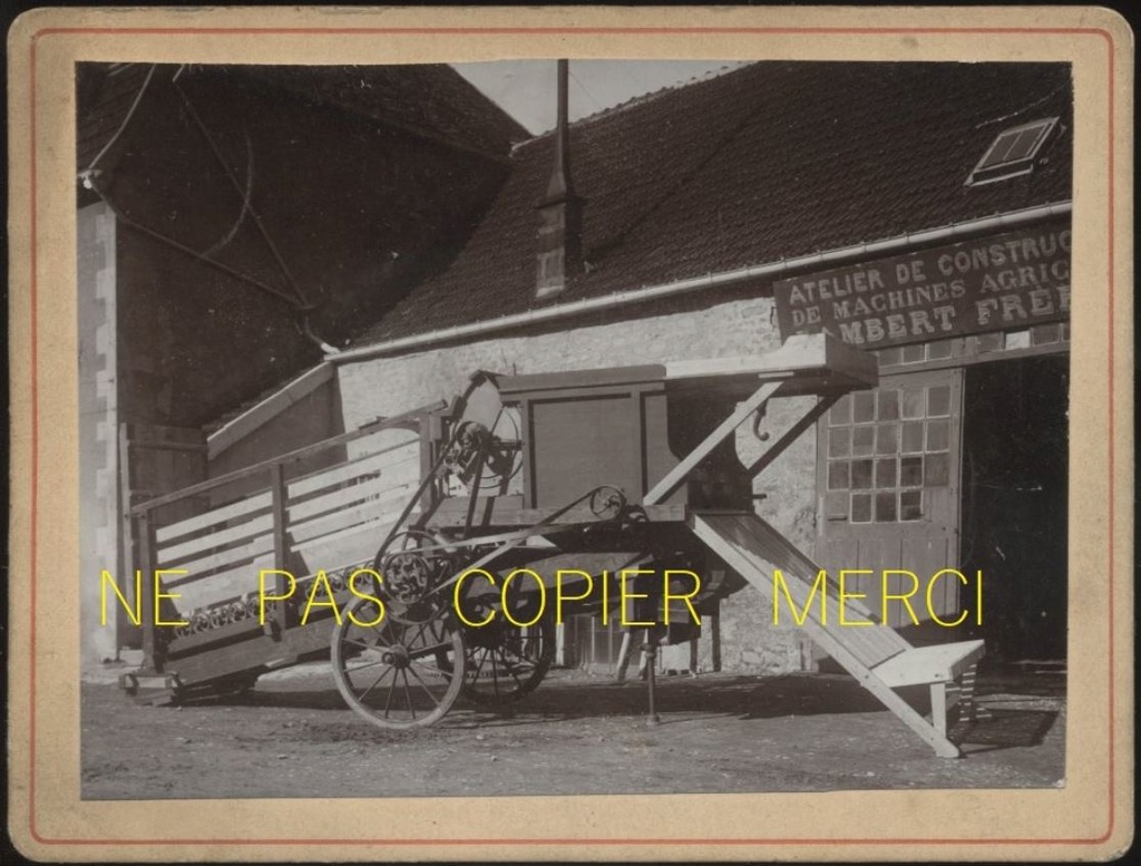 Les auto-batteuses LAMBERT (LANGRES) il y a 100 ans 0000037