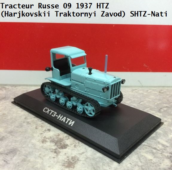 Collection Hachette en Russie: tracteurs au 1/43 00263