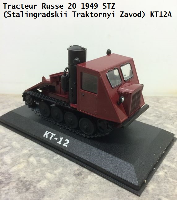 Collection Hachette en Russie: tracteurs au 1/43 00269
