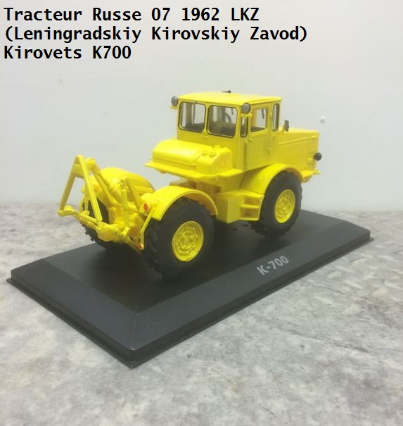 Collection Hachette en Russie: tracteurs au 1/43 0446