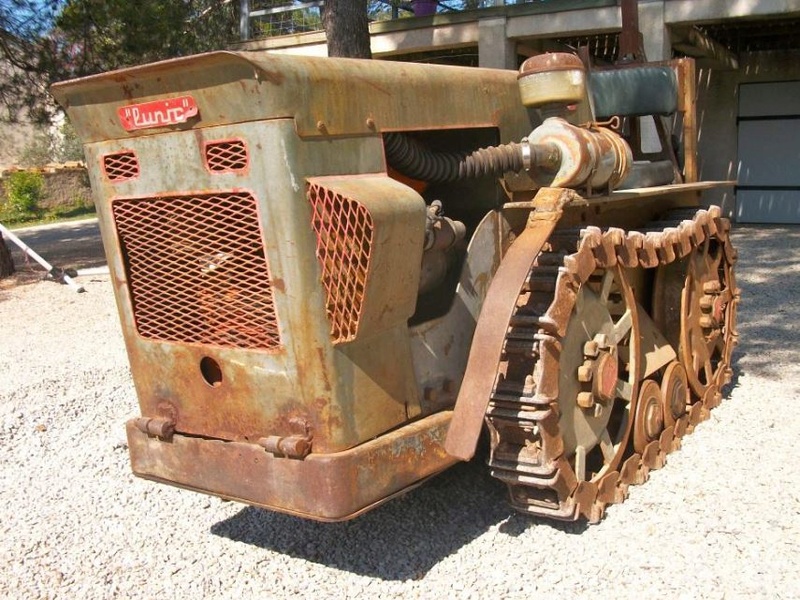 LUNIC - LUNIC petit tracteur à chenilles du 34  3128