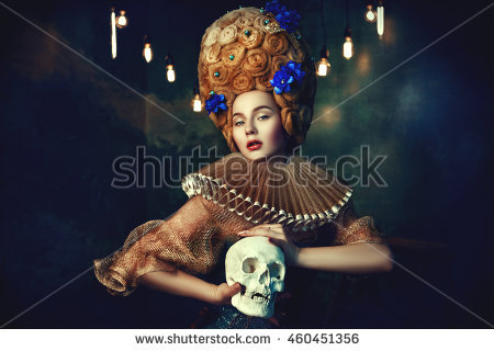 the queen and the skull Stock-10