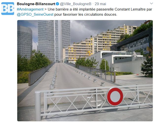 Voitures dans le quartier du Pont de Sèvres Clipb708