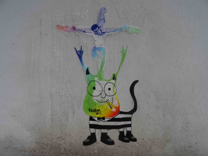 Street art - oeuvres d'art de rue Dsc00411