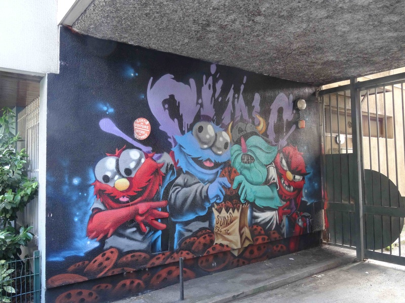 Street art - oeuvres d'art de rue Dsc00816