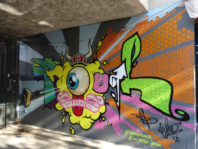Street art - oeuvres d'art de rue Dsc01715