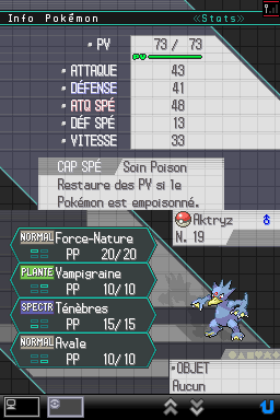 [Noir] [Randomizer] Pokémon Raciste: Labée / Jtebez - Page 2 Pokem721