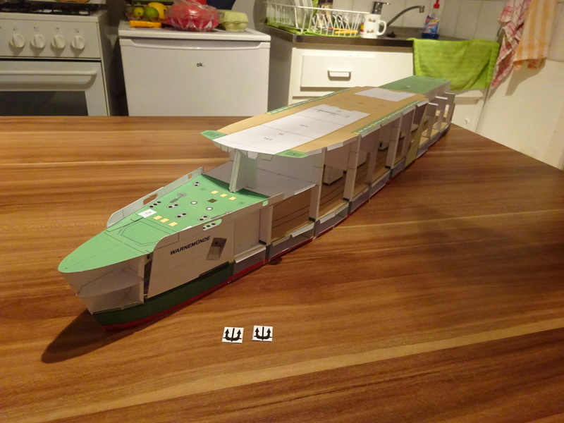 Fertig - Fährschiff Warnemünde von Conys Kartonmodellbau, gebaut von Fleetmanager - Seite 2 Dsc04723