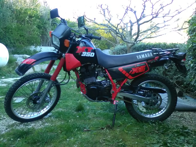 Vends XT 350 entièrement revisée Img_2069