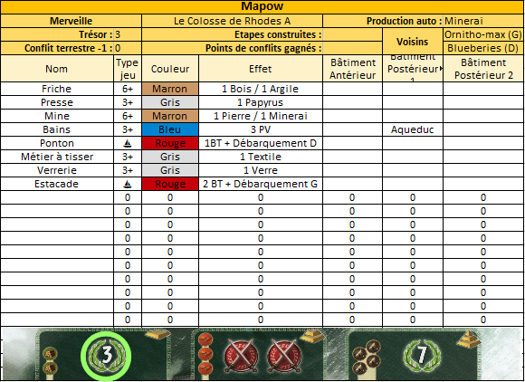 7 Wonders - Partie n°5 : Victoire de Gerik !  Mapowa38