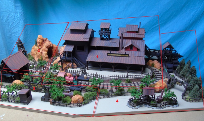 [Maquette] Big thunder mountain PARTIE 2 - Page 4 Dsc01011