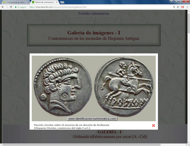 Contramarcas en denarios ibéricos. Sin_ty84