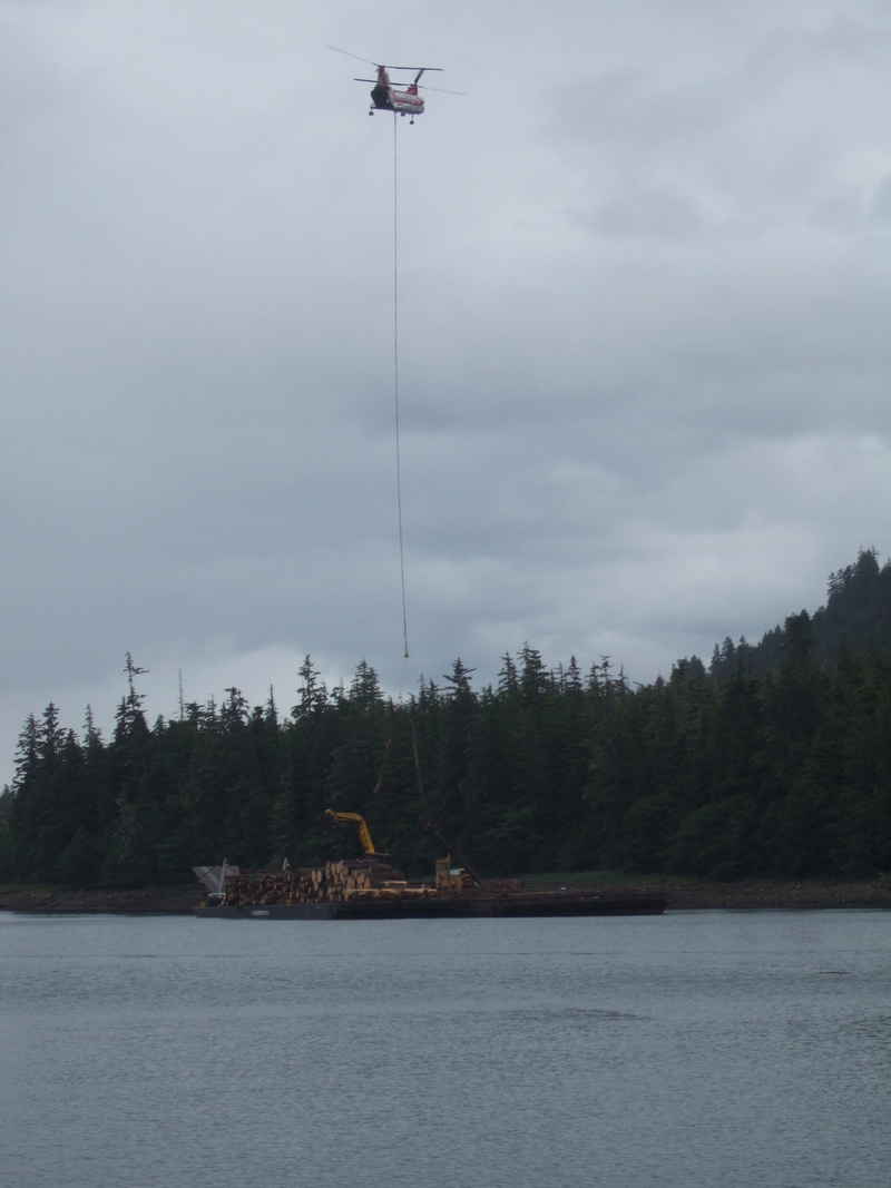 Foto dell'Alaska, ecco come fanno là per il trasporto alberi Dscf0713