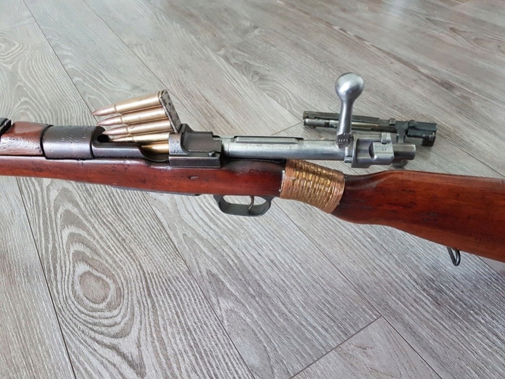 Présentation Mauser Empire Ottoman modèle 1903 en 7.65x53 argentin 810