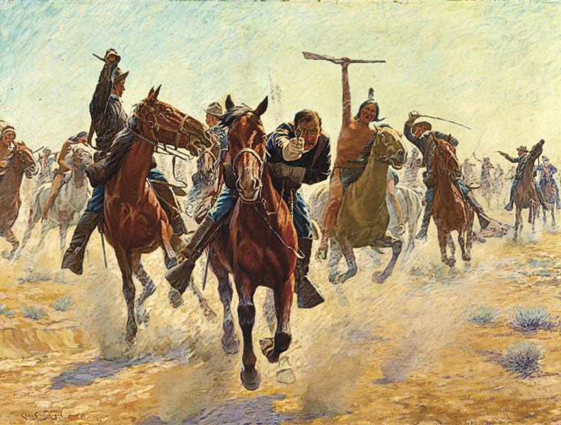 Gravures14 : US Cavalry2 - Custer - Little Big Horn 1314