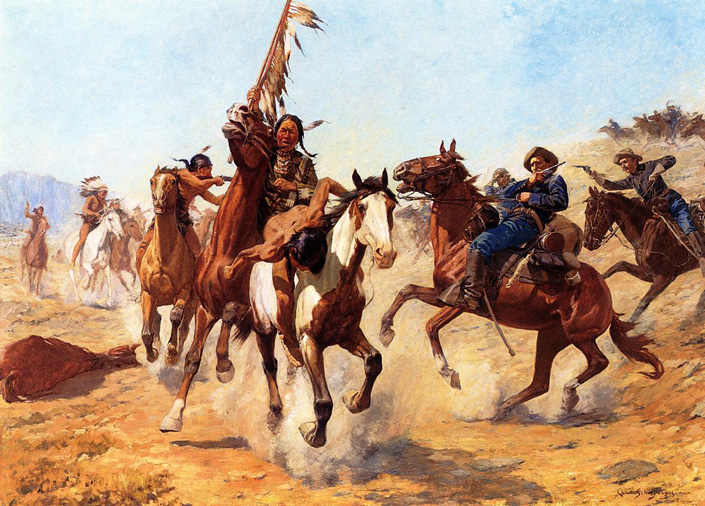 Gravures14 : US Cavalry2 - Custer - Little Big Horn 1514