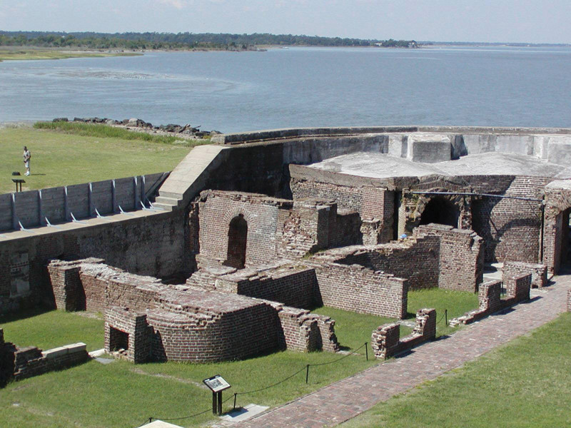 La bataille du fort Sumter 840