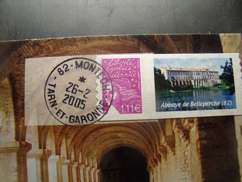 1,11 Luquet timbre entreprise papier fluo Gedc0915